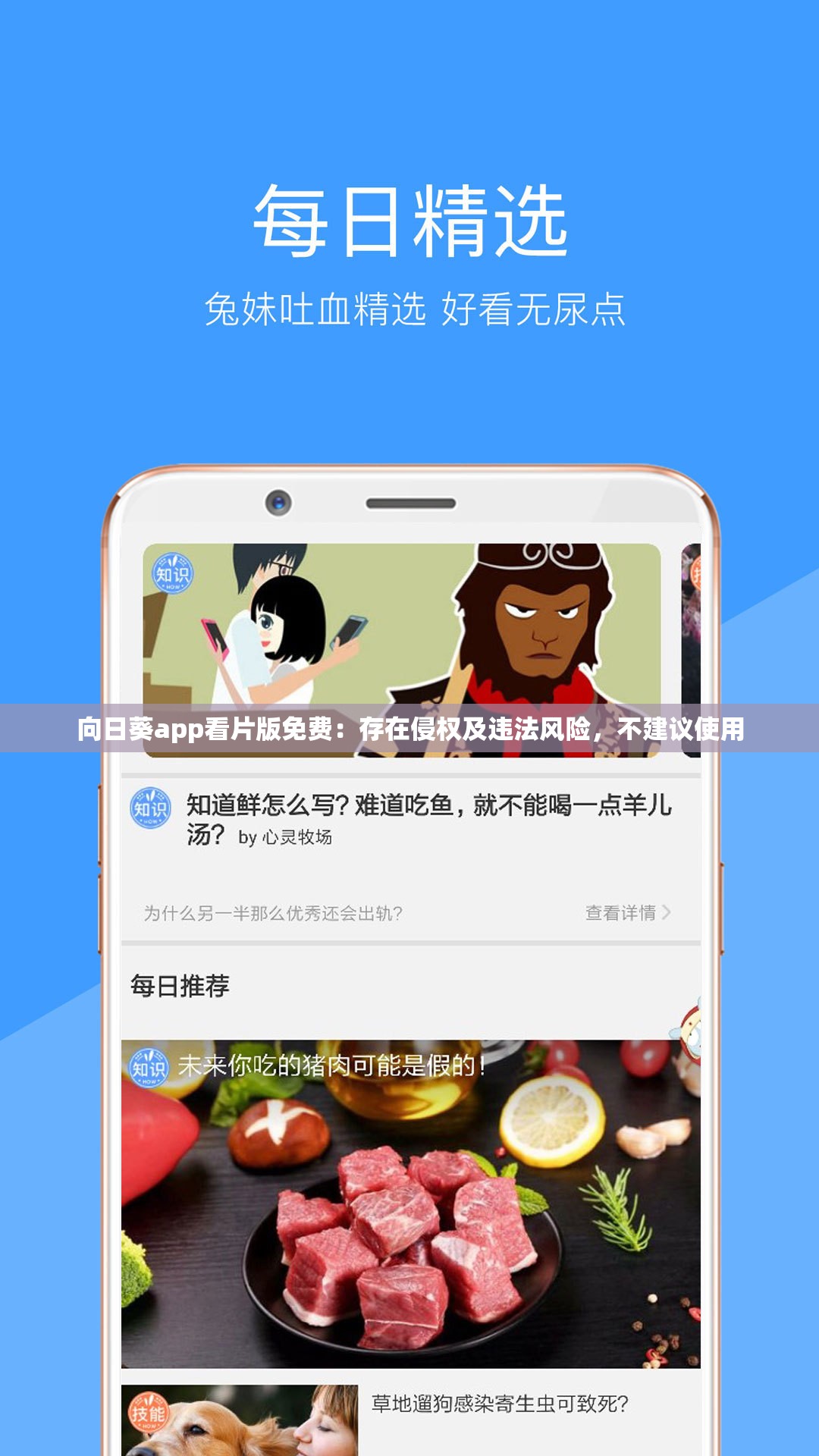 向日葵app看片版免费：存在侵权及违法风险，不建议使用